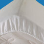 2 p.bed JACQUELINE 3la XXL-2,8cm dik houtknop 